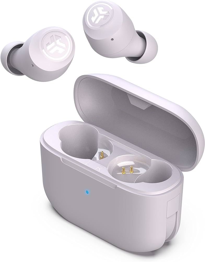 JLab Go Air Pop True Wireless Bluetooth Earbuds + Charging Case, Lilac, Dual Connect, IPX4 Sweat ... | Amazon (US)