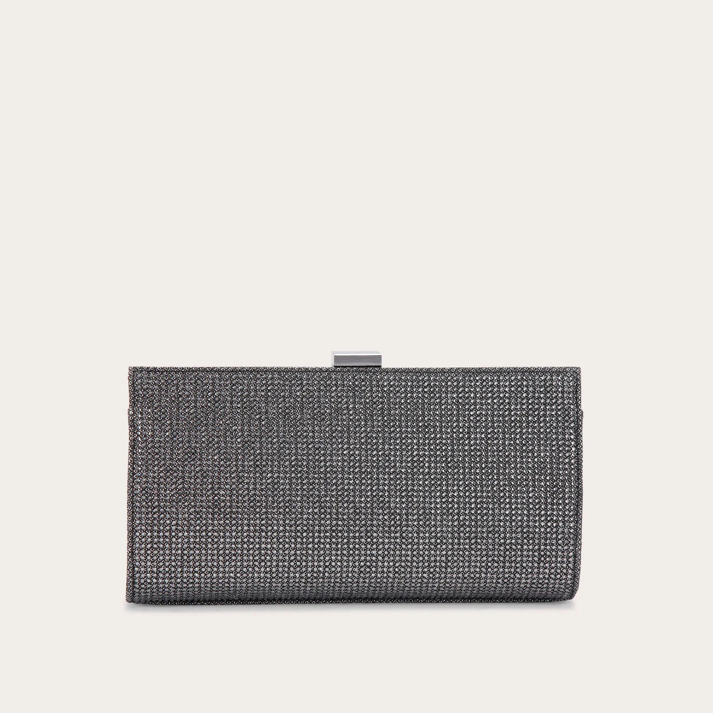 HELENA CLUTCH Pewter Crystal Clutch Bag by CARVELA | Carvela