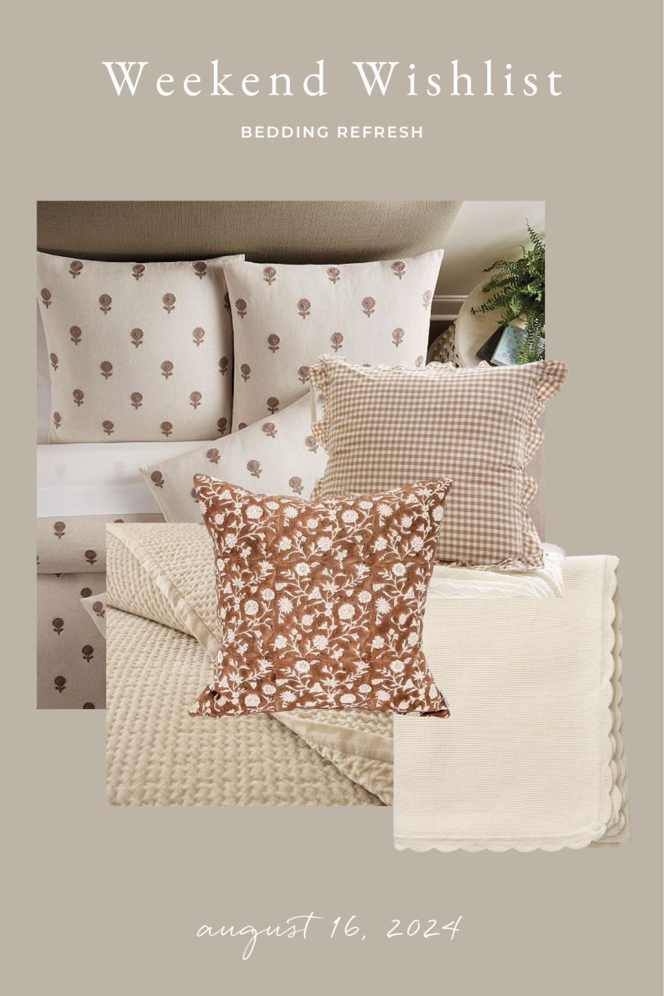 Bedding refresh for fall with new textures and pattern mixing 🤎

#LTKFamily #LTKHome #LTKSeasonal