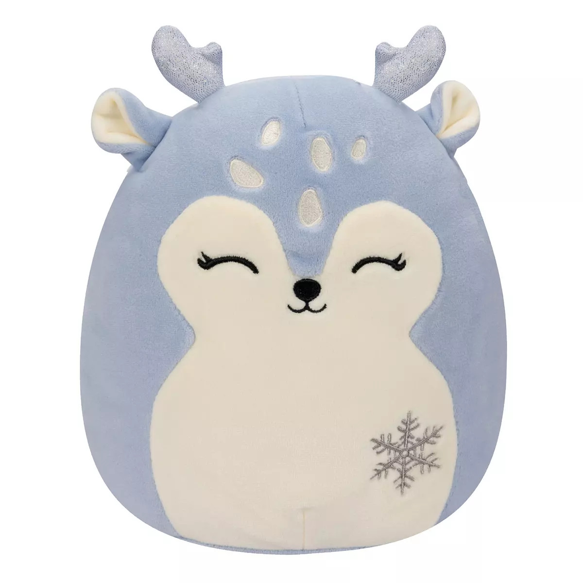 Squishmallows 8" Farryn Purple Fawn with Snowflake Plush | Kohl's