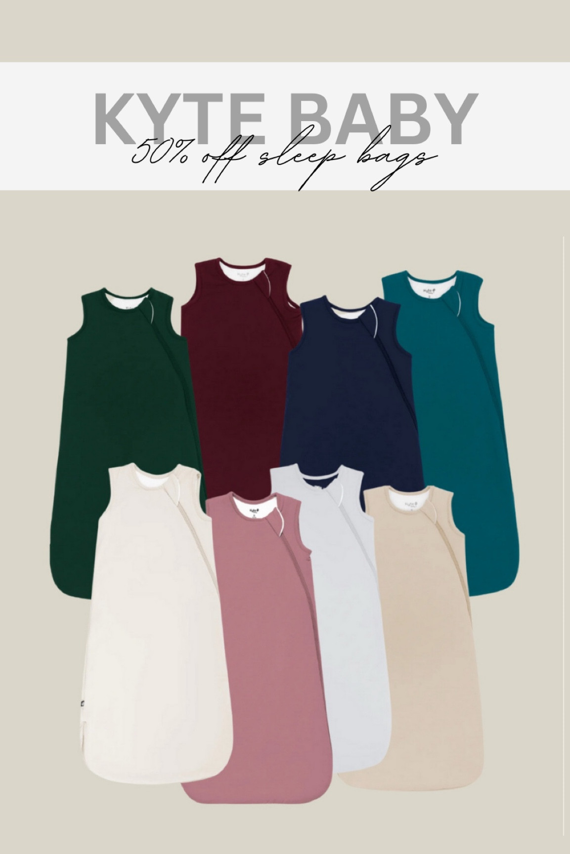 Kyte baby — 50% off sleep bags!✨ 

the sleep bag we’ve been using since day 1 with our boy! Great baby shower gift!

#kytebaby #sleepsacks #toddlerfinds #babyfinds #newbornmusthaves #toddlermusthaves #babymusthaves #babyshowergifts #giftideasfornewmoms #giftideasformomtobe #babyregistrymusthaves #kytebabysale #kytebabysleepbags #toddlersleepbags #ltkbump #ltkseasonal #ltkgiftguide 

#LTKBaby #LTKSaleAlert #LTKKids