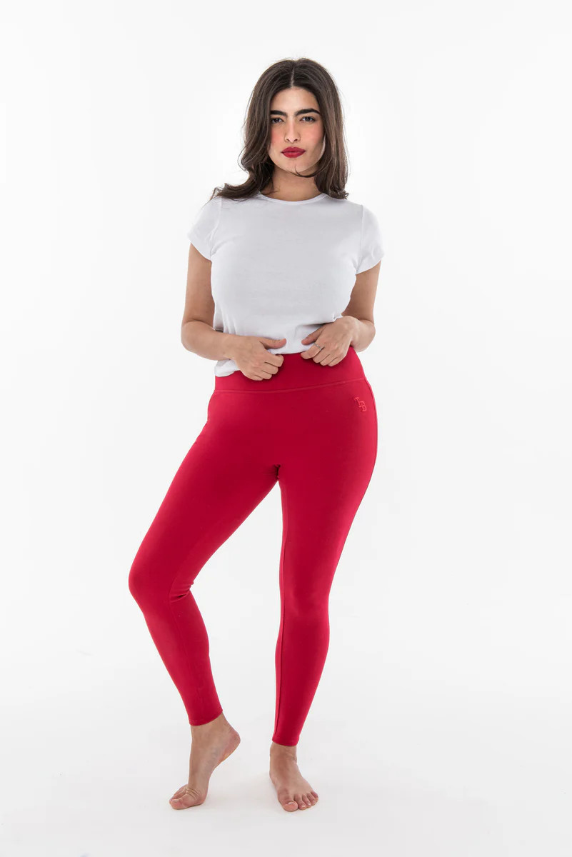 VARSITY LEGGING RUBY | The Bar