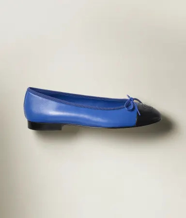 Ballerinas

            
		Lambskin
	
		Blue & Black | Chanel, Inc. (US)