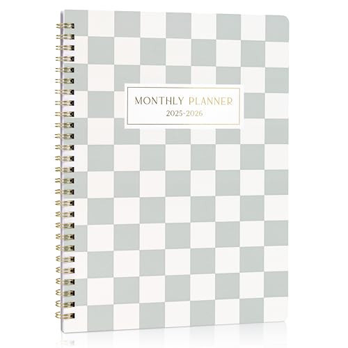 Beautiful Checkered 2025-2026 Monthly Planner and Calendar Book - To Do List Notebook That Easily Organizes Your Tasks to Boost Productivity - Runs From January 2025 Until December 2026 | Amazon (US)