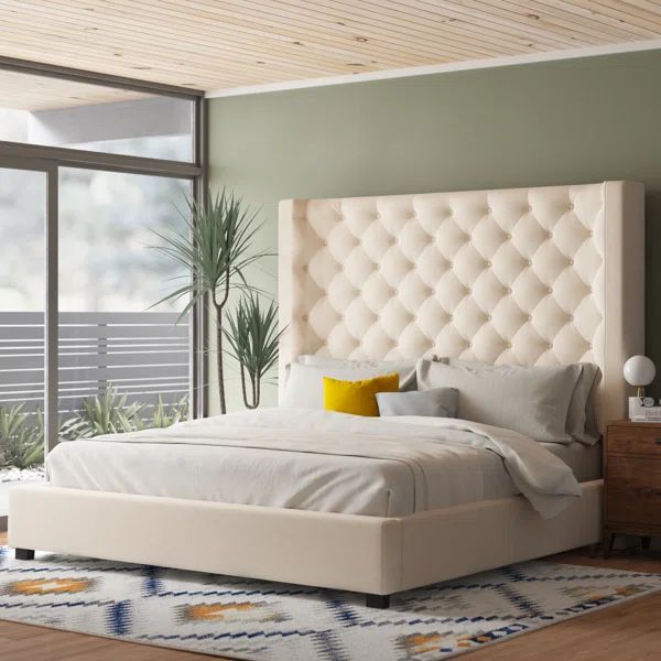 Cannonville Tufted Upholstered Standard Bed | Wayfair North America