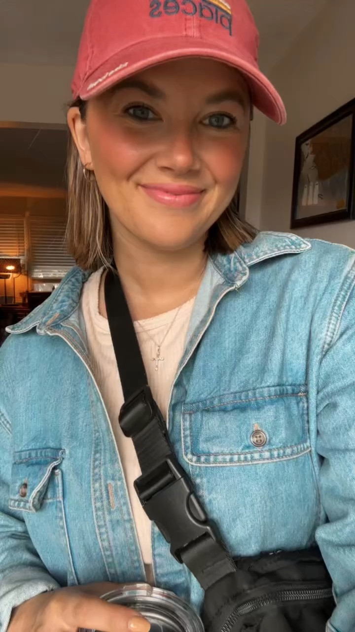 Denim shacket fall outfit 

#LTKstyletip #LTKfindsunder50 #LTKSeasonal