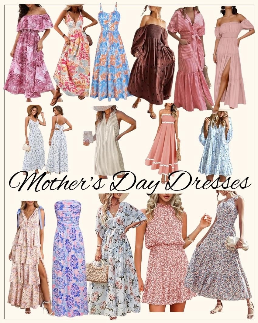 brunch, family gatherings, church, or a beautiful spring day out. From soft florals and flowy maxi dresses to feminine midi styles and effortless silhouettes, these looks are perfect for celebrating the amazing women in our lives.

Light fabrics, romantic prints, and flattering fits make these dresses ideal for spring and summer events. Whether you are celebrating with your mom, as a mom, or honoring someone special, these styles are timeless, elegant, and easy to wear.

Follow for more outfit inspiration and seasonal style ideas.

mother’s day outfits, mother’s day dresses, spring dresses for women, floral dresses inspiration, brunch outfit ideas, spring event dresses, feminine spring style, flowy maxi dress outfits

#MothersDayOutfits #MothersDayDress #SpringDresses #FloralDress #BrunchOutfit #SpringStyle #OutfitInspiration #StyleInspo #OOTDInspo

#LTKMothersDay #LTKootd #LTKgrwm