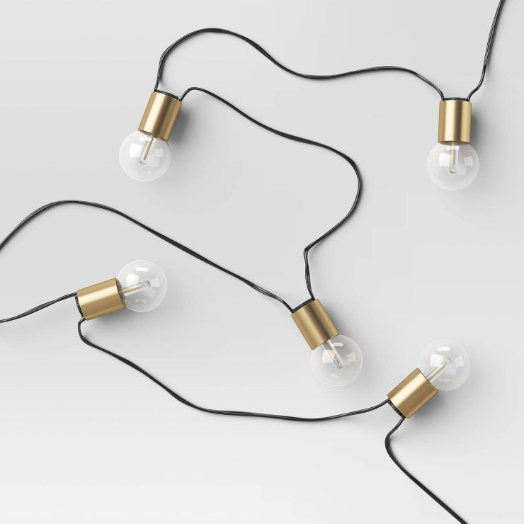 10ct LED Globe String Lights - Threshold™ | Target