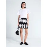 Free Assembly Women's Cotton Crewneck Top with Flutter Sleeves, Sizes XS-XXL | Walmart (US)