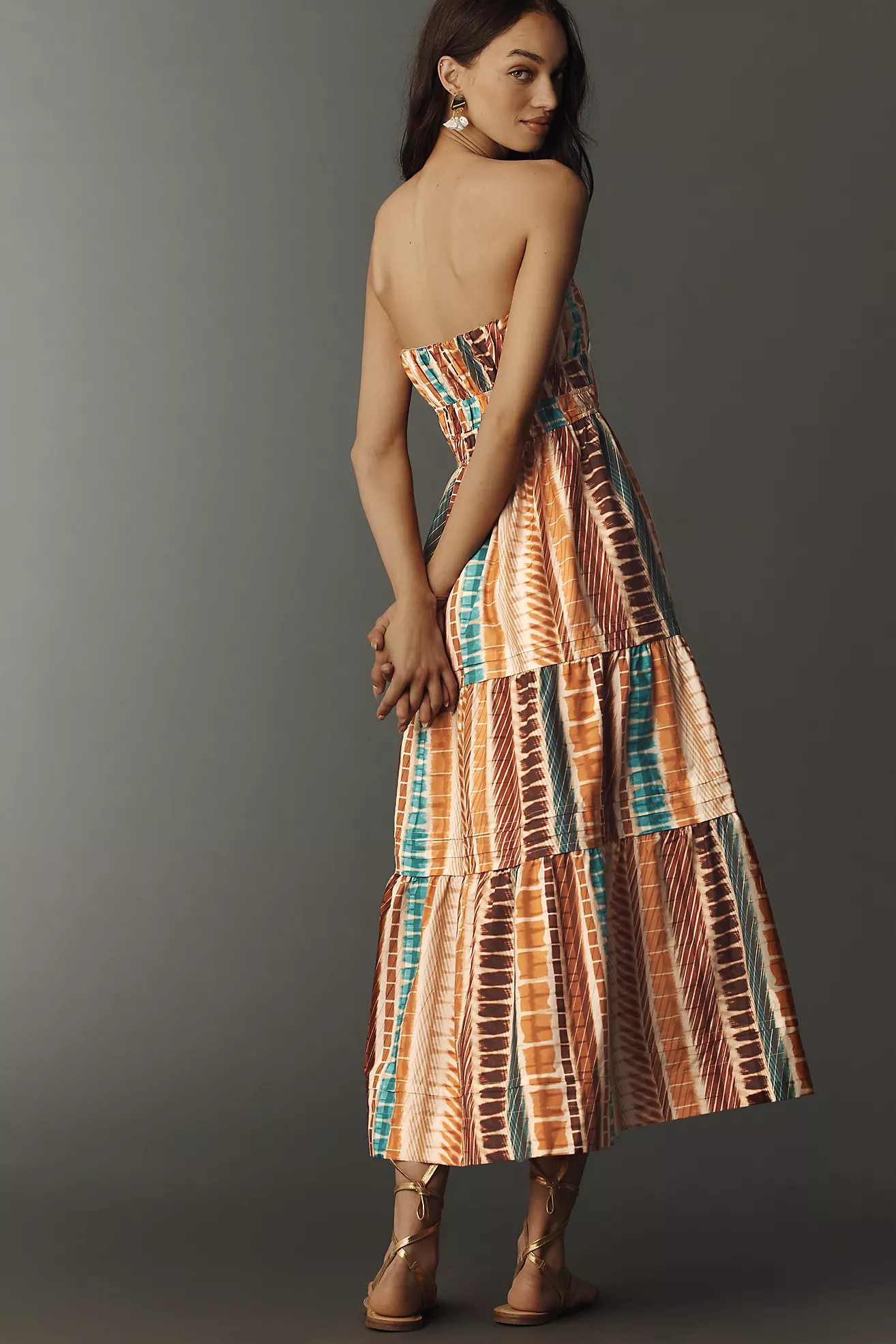 Somerset Strapless Maxi Dress | Anthropologie (US)