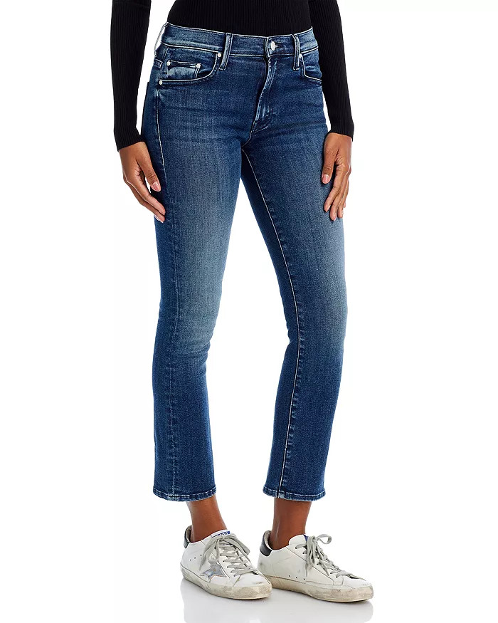 The Insider High Rise Crop Step Fray Bootcut Jeans | Bloomingdale's (US)