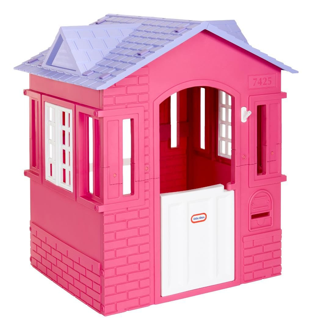 Little Tikes Cape Cottage Pretend Princess Playhousefor Kids, Indoor Outdoor, with Working Doors ... | Amazon (US)