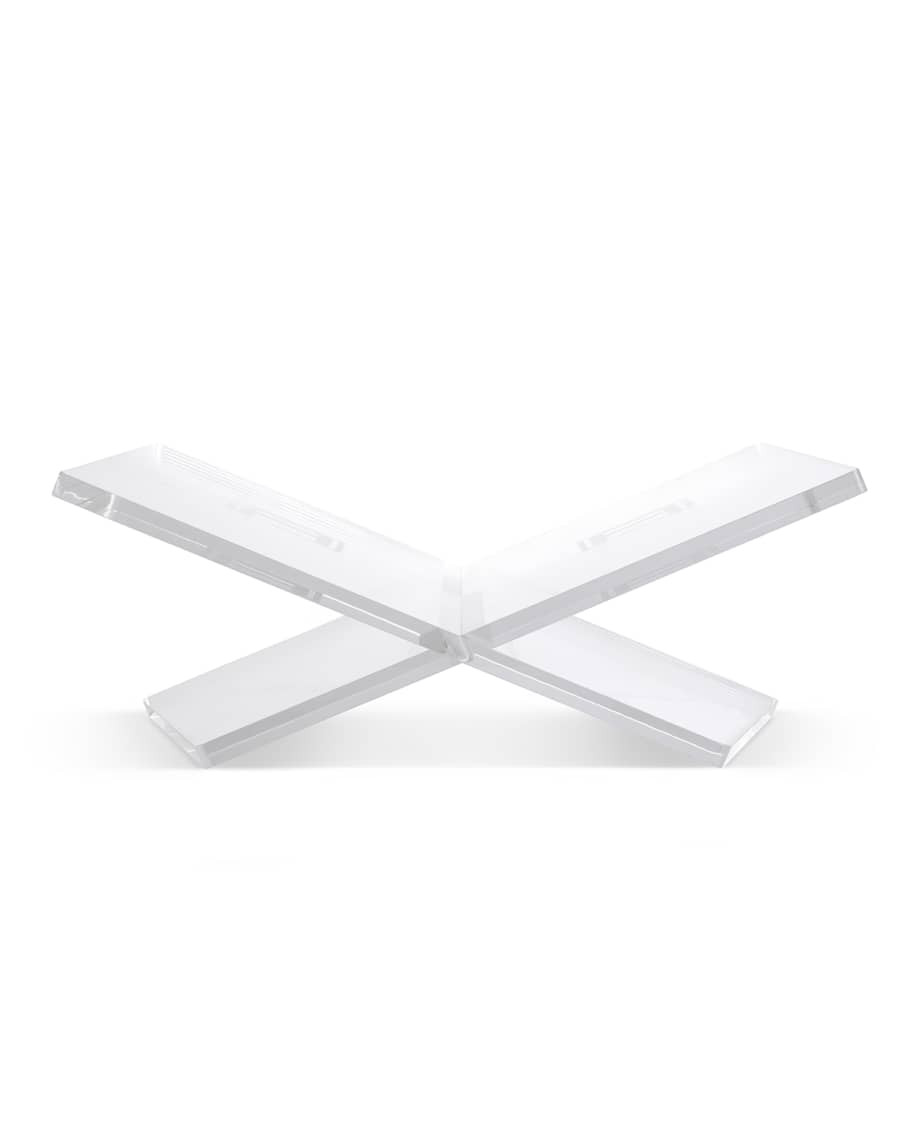 Clear Lucite A Book Stand | Neiman Marcus