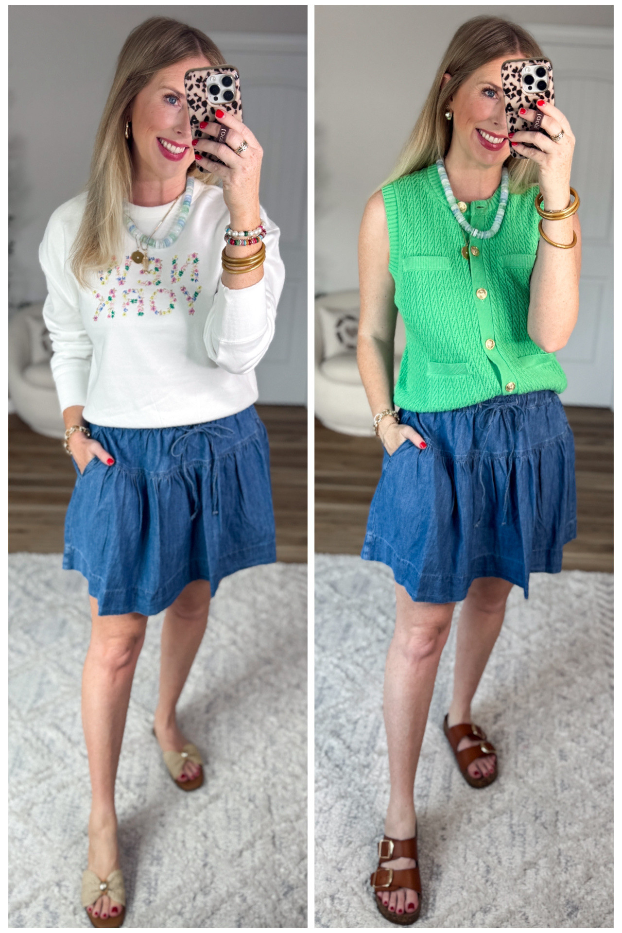 2 ways to wear this denim skirt from Walmart

#LTKmomlife #LTKgrwm