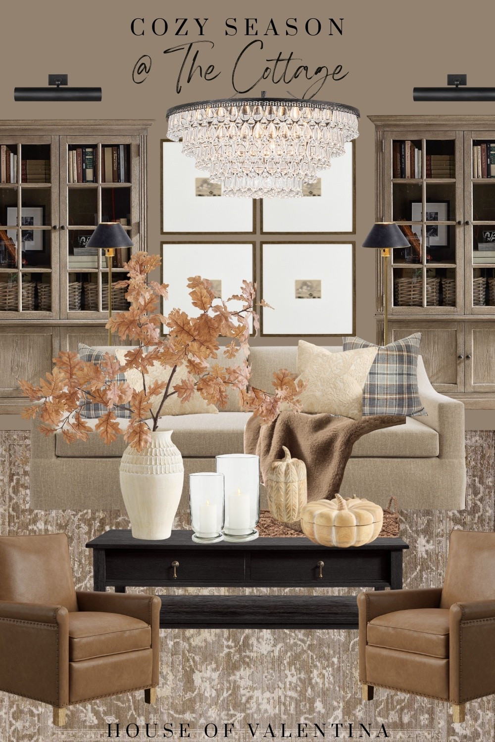 Cozy season is here and with a few key accessories like the pumpkin candles and the fall leaves and hurricanes & maybe a soft sofa like the York (we love it in performance oatmeal!) your coziest days await!

#LTKSeasonal #LTKSaleAlert #LTKHome