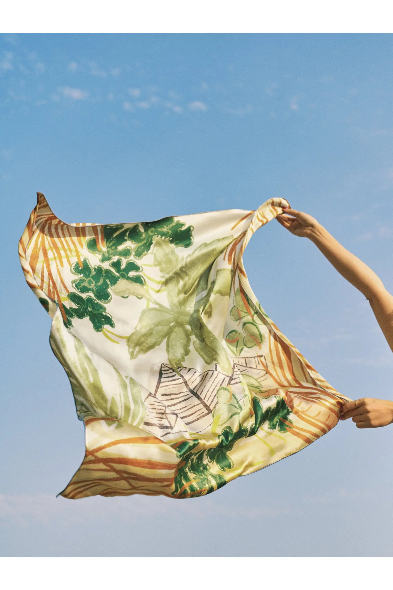 Little Dix Bay Large Silk Scarf (Women) | Nordstrom | Nordstrom