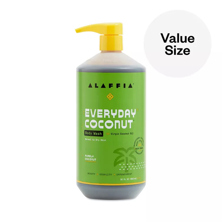 Alaffia, Everyday Coconut Body Wash, Purely Coconut | Thrive Market
