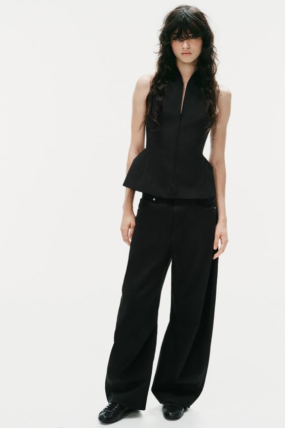 TAILORED VOLUMINOUS VEST | Zara US
