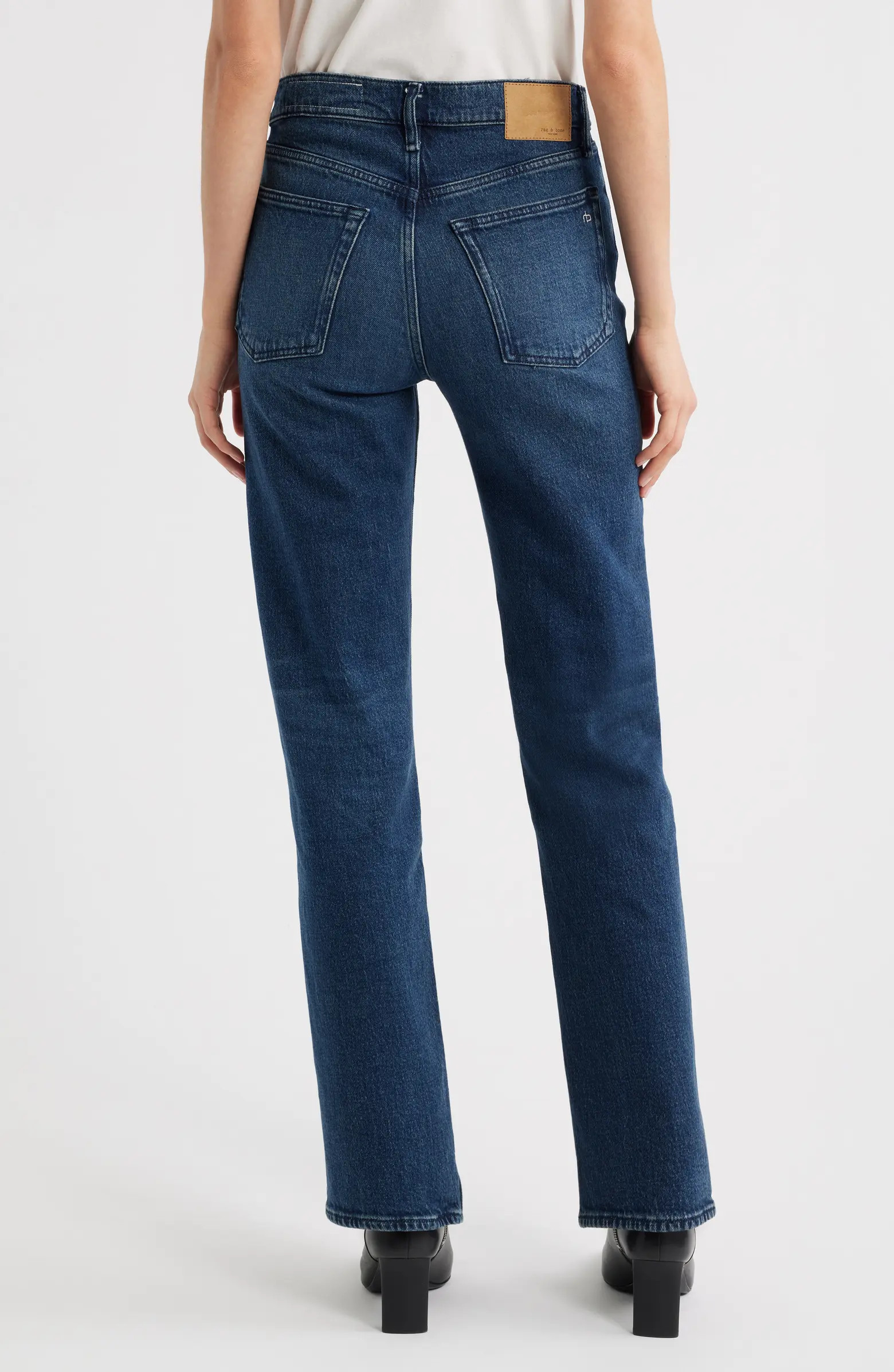 Harlow Mid Rise Straight Leg Jeans | Nordstrom
