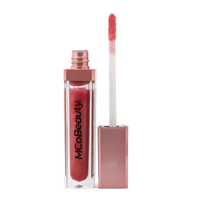 MCoBeauty LipLights Shine Gloss, Berry Pink, High Shine and Color for Irresistible Lips, Vegan, C... | Amazon (US)