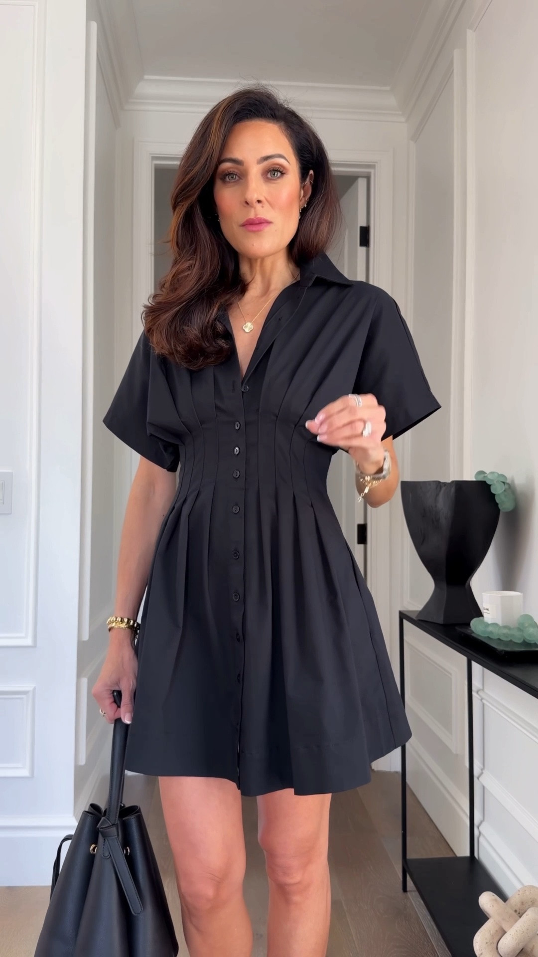 The little black dress that looks good on everyone! Use CODE: LUCYSWHIMS20 for 20% off on orders $100+ at Anthropologie 
Dress XS but size down runs big

#LTKSeasonal #LTKOver40