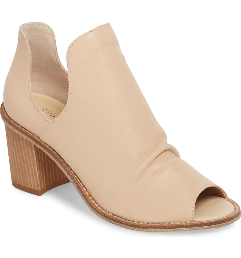 Chinese Laundry Carlita Peep Toe Bootie (Women) | Nordstrom | Nordstrom