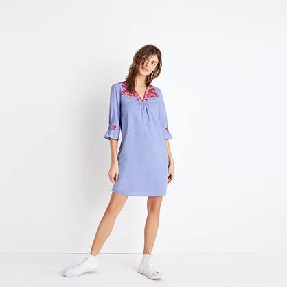 Embroidered Breeze Dress | Madewell