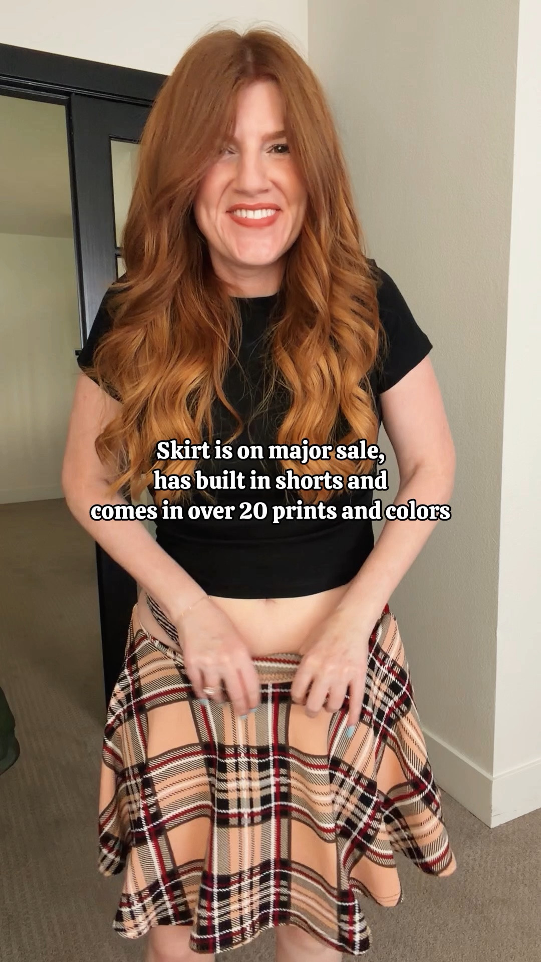 Love the skirt with built in shorts size medium. Fall skirt.

#LTKootd #LTKPetite #LTKSaleAlert