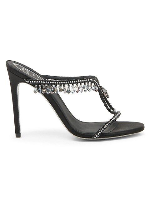Chantal Embellished Satin Sandals | Saks Fifth Avenue