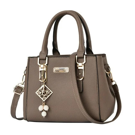 OVINYER Casual Leather Messenger Bag Large Capacity Handbag Fashion Womens Bag | Walmart (US)
