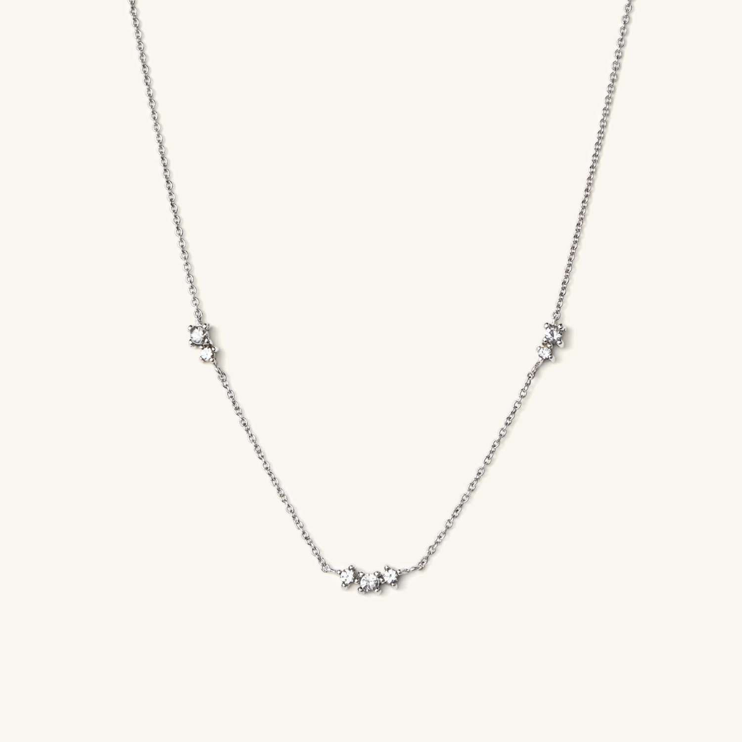 Floating Sapphire Necklace | Mejuri Fine Crew