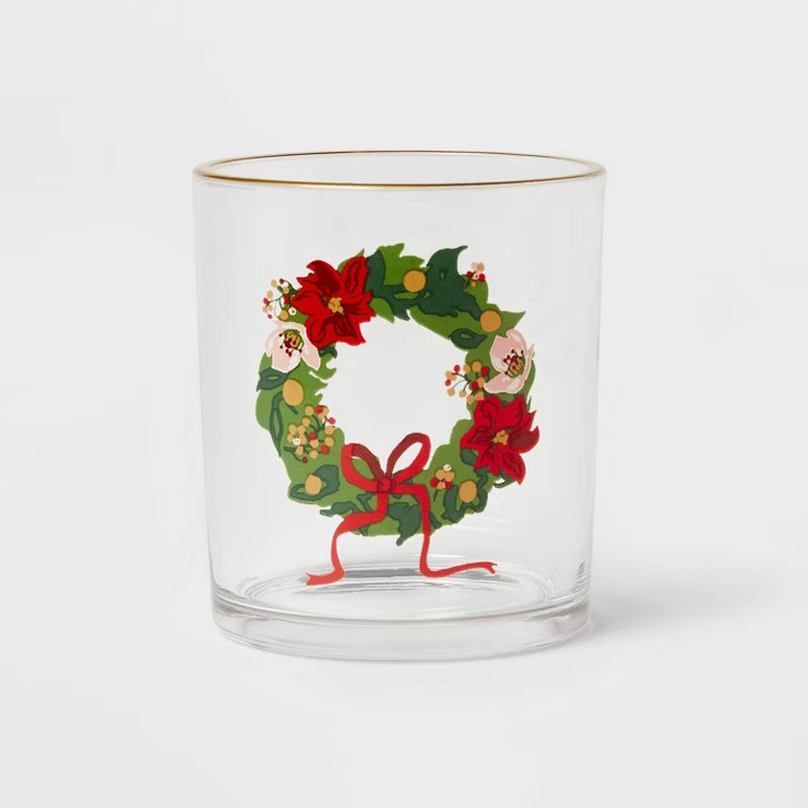 13.8oz Glass Short Tumbler - Threshold™ | Target