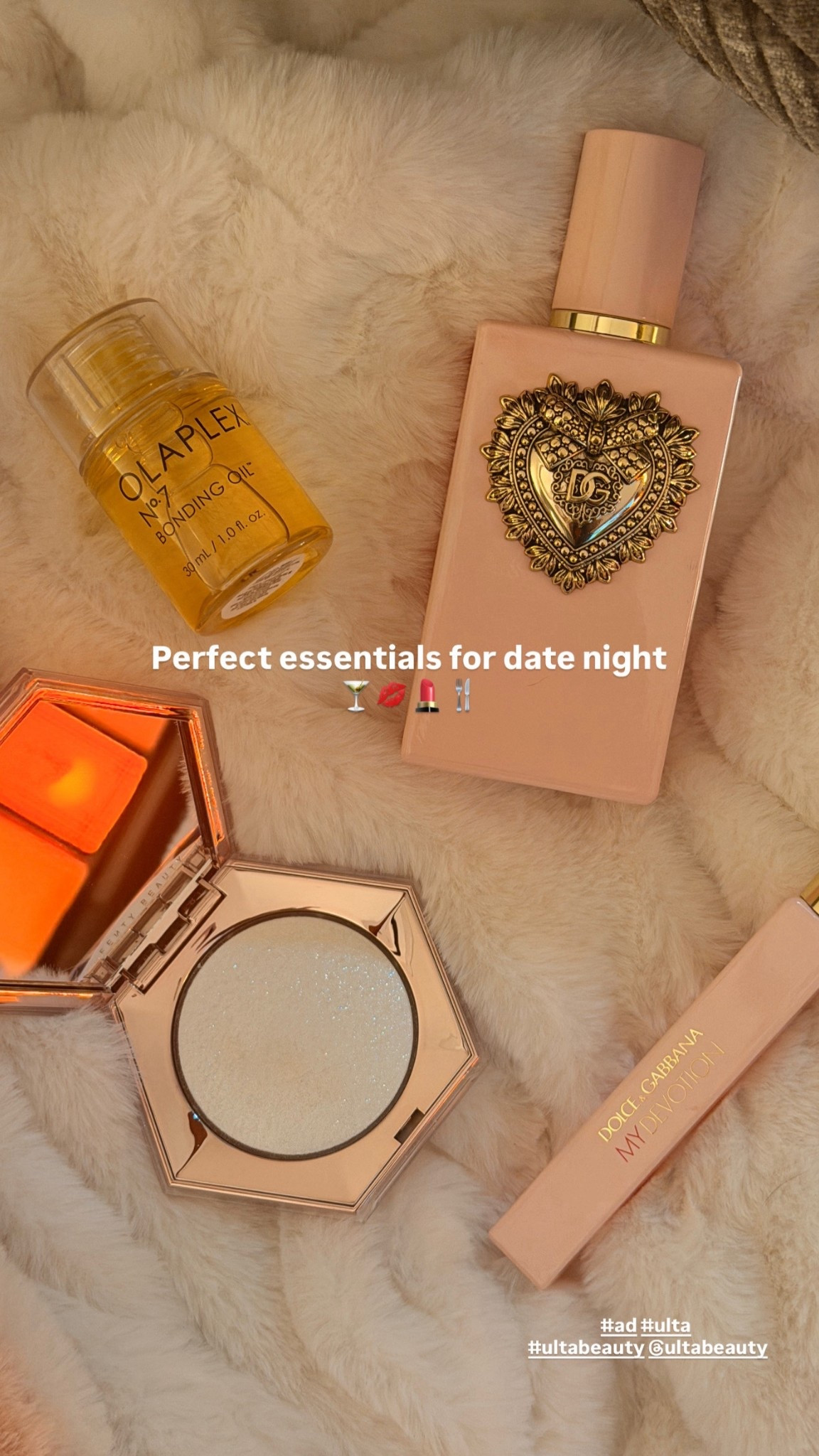 Essentials for the perfect date night ❤️💋💄 #ad #ulta #ultabeauty @ultabeauty