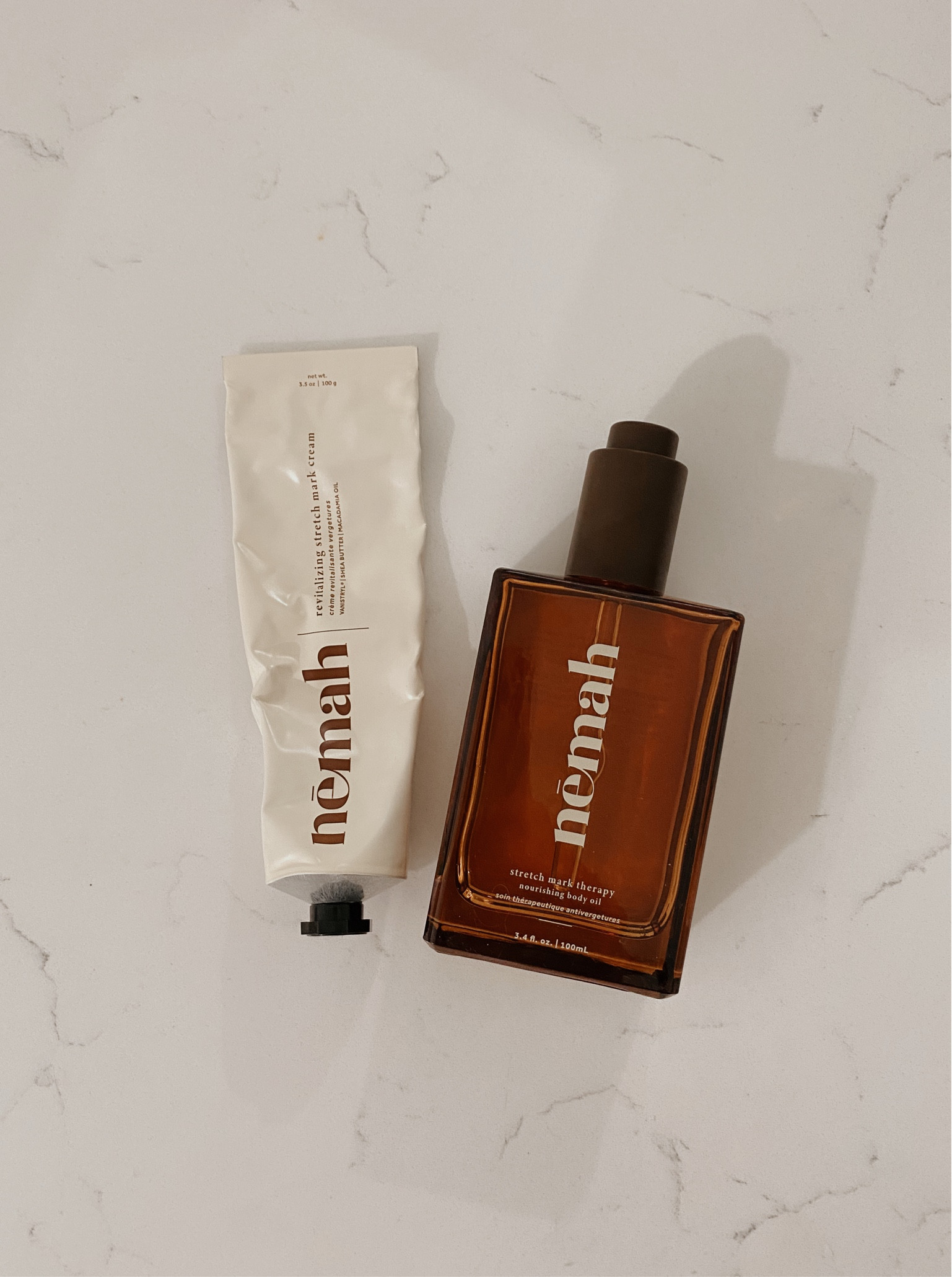 My favorite stretch mark prevention duo is 20% off for Mother’s Day!!! Literally the best stuff out there. I apply both once a day and haven’t seen any marks 🤎