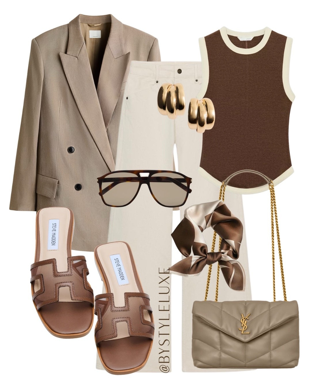 BLAZER - A chic neutral spring outfit with blazer and jeans 

#blazer #jeans #springoutfit

#LTKspring #LTKshoes #LTKjeans