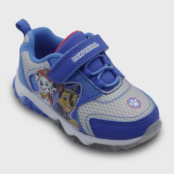 Toddler Boys' PAW Patrol Light Up Sneakers - Blue | Target