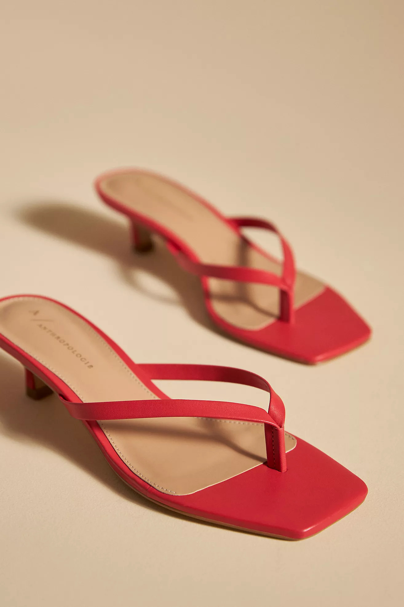 By Anthropologie Thong Kitten Heels | Anthropologie (US)