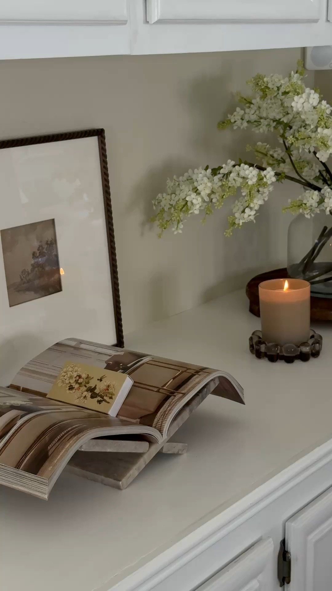 A styling moment with one of my favorite pieces from @alicelanehome 🤎

Comment SHOP for the link! 

Have this bubble glass dish in amber and this smoked one is just as beautiful! From an originally vintage ashtray to a versatile piece perfect as a candleholder, catchall, or styling accent. 
 
#ad #stylinginspo #cozyhomedecor #warmminimalism #ltkhome

#LTKHome #LTKSeasonal