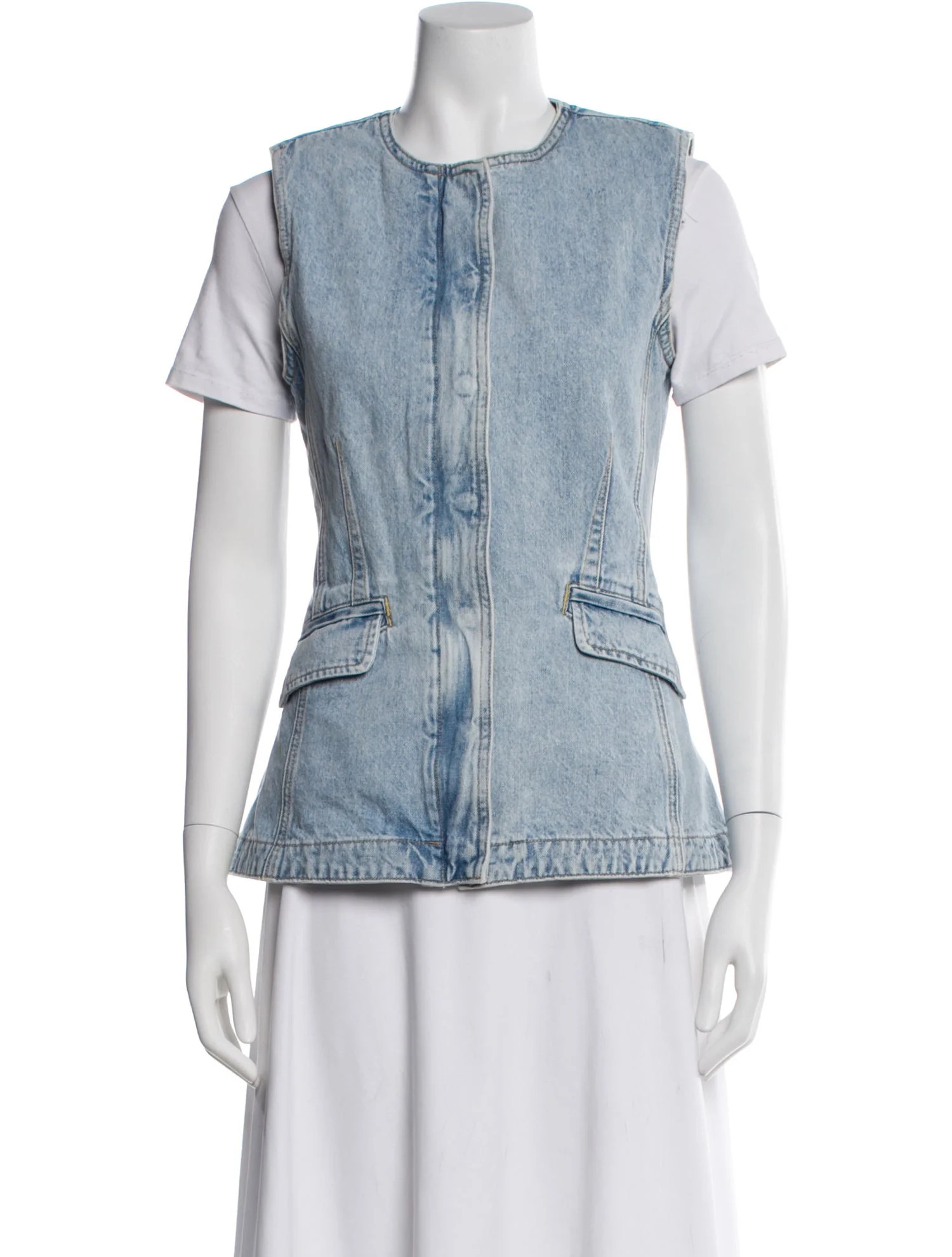 Simkhai Vest - Blue Jackets, Clothing - WSIMI30068 | The RealReal | The RealReal