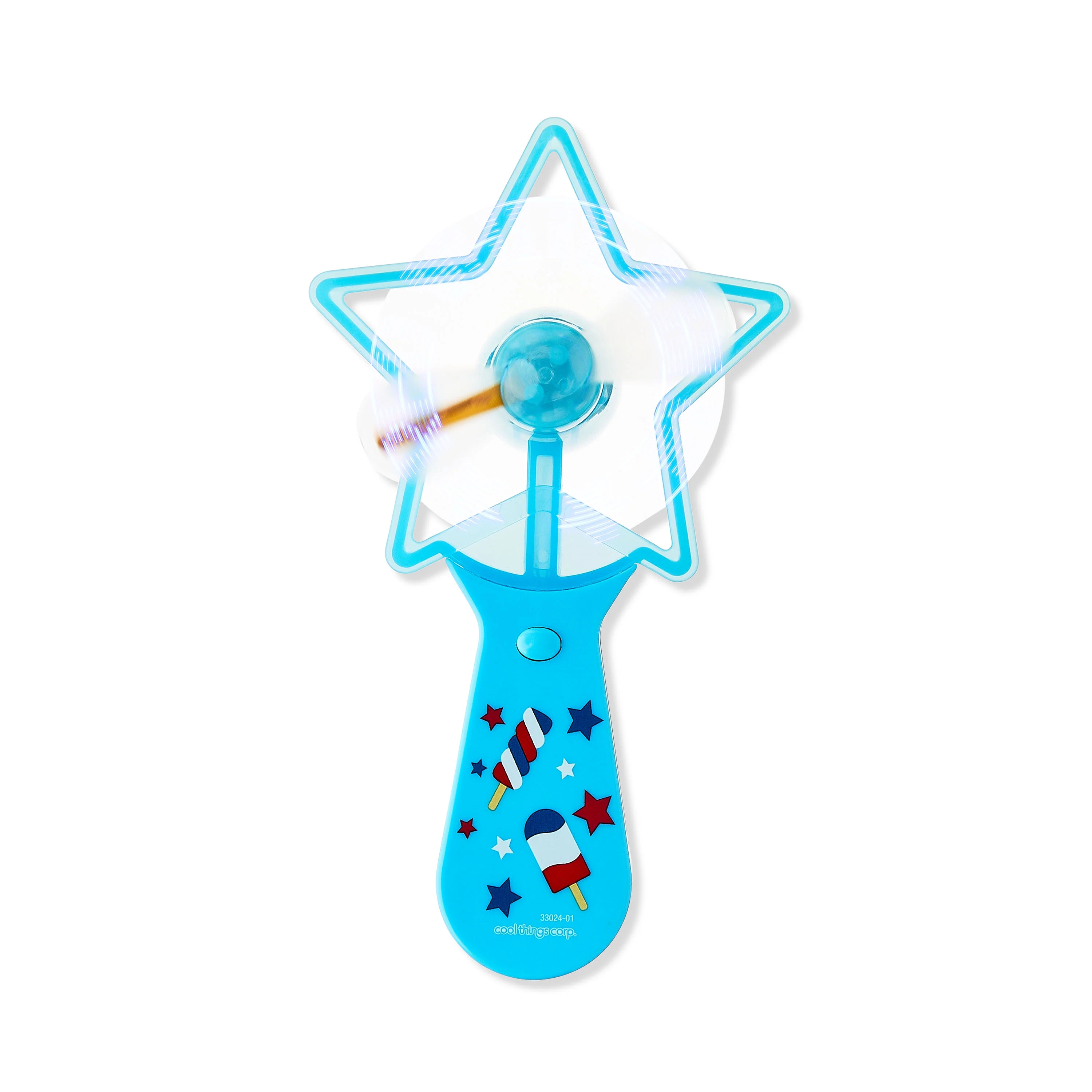 Patriotic Light-Up Message Fan, Blue, by Way To Celebrate | Walmart (US)