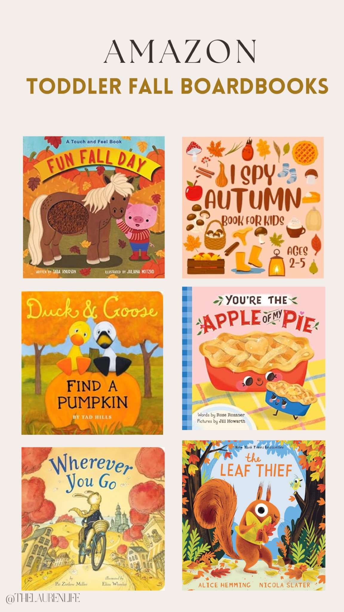 Fall books that aren’t spooky for your littles!




#LTKBaby #LTKKids #LTKFallSale