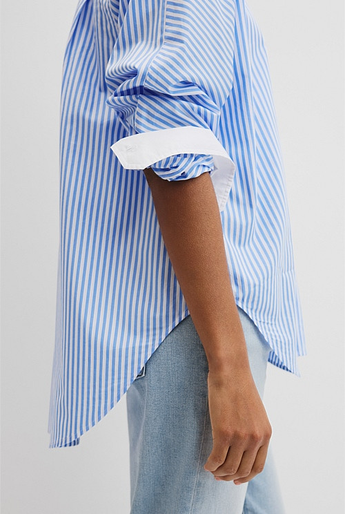 Dolman Striped Shirt | Country Road