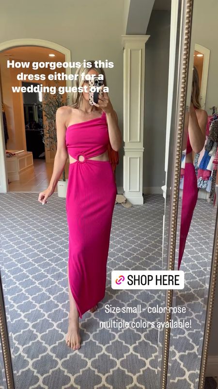 Wedding guest dress under $50 wearing size small in color ROSE

#LTKunder50 #LTKwedding #LTKsalealert