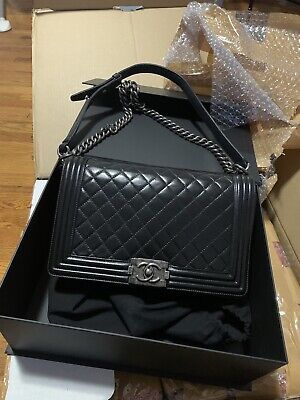 Chanel Le Boy New Medium Lambskin  | eBay | eBay US