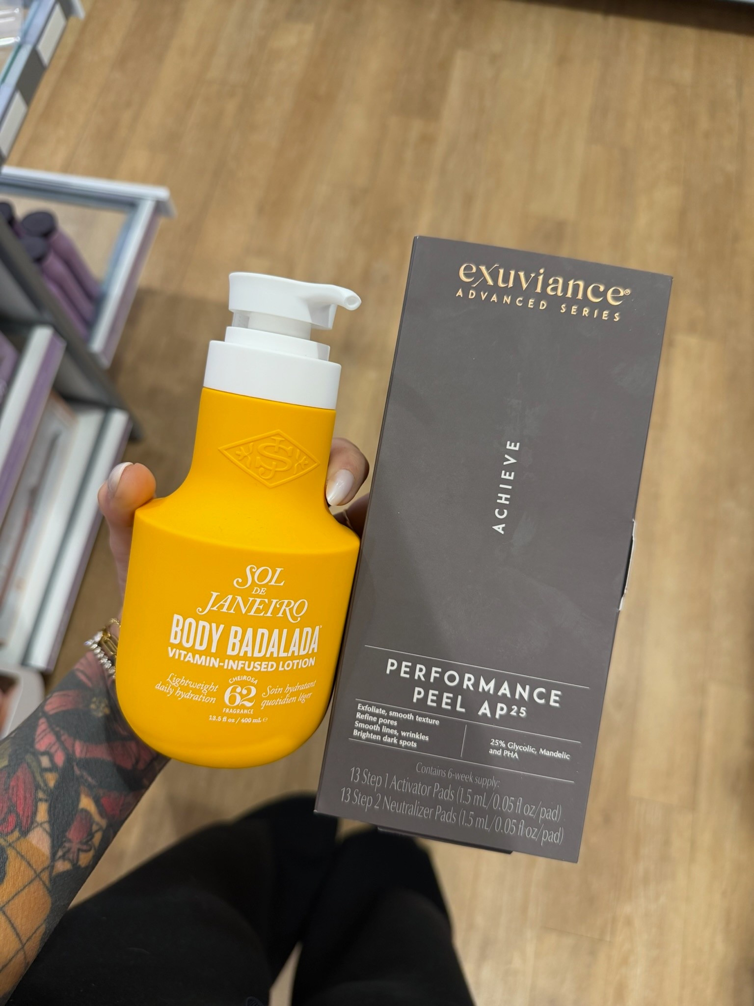 trying the exuviance performance peel ap25 for the first time and so excited to see how it works!! definitely one to try out while it’s part of today’s ulta 21 days of beauty sale

#ultabeauty #ulta21daysofbeautysale