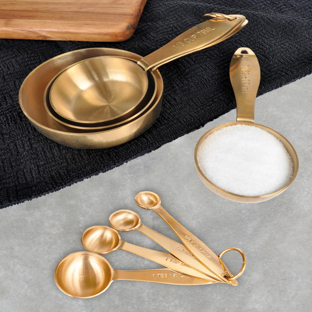 Kitchen Basics Measuring Cups & Spoons Set | Sabavi Home