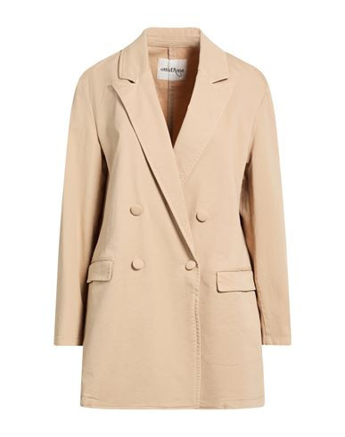 Ottod'ame Woman Blazer Beige Size 12 Cotton, Elastane | YOOX (US)