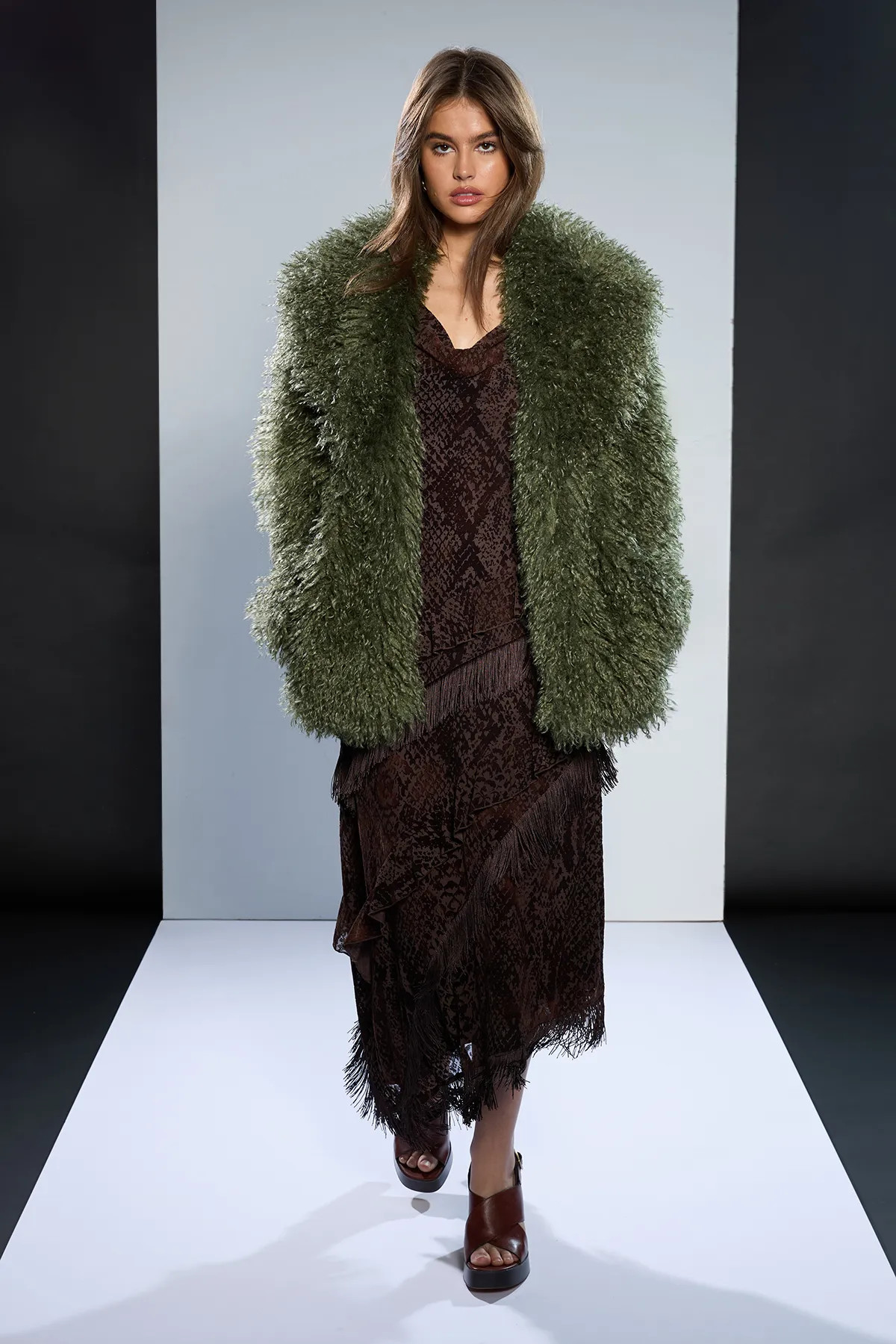 Runway 1.8.1.8 Mongolian Faux Fur Short Coat | Nasty Gal US