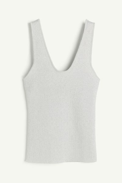 Knitted vest top | H&M (UK, MY, IN, SG, PH, TW, HK)