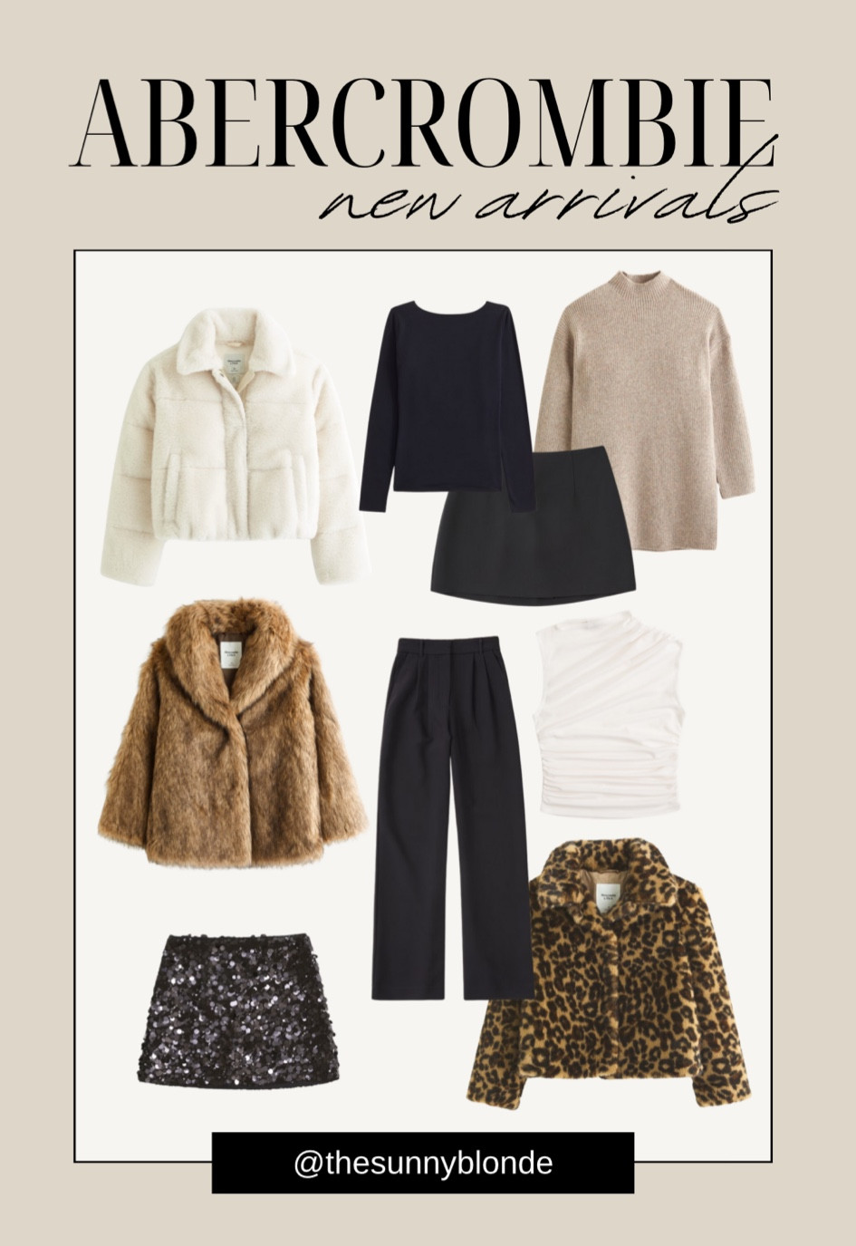 Abercrombie has dropped some new arrivals for fall! These faux fur coats are currently trending! 


coats, Abercrombie, short dress, short skirt, pants, leopard jacket, new arrivals, fall style

#LTKStyleTip #LTKSeasonal #LTKHoliday